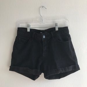 BDG Shortie Black Denim Shorts